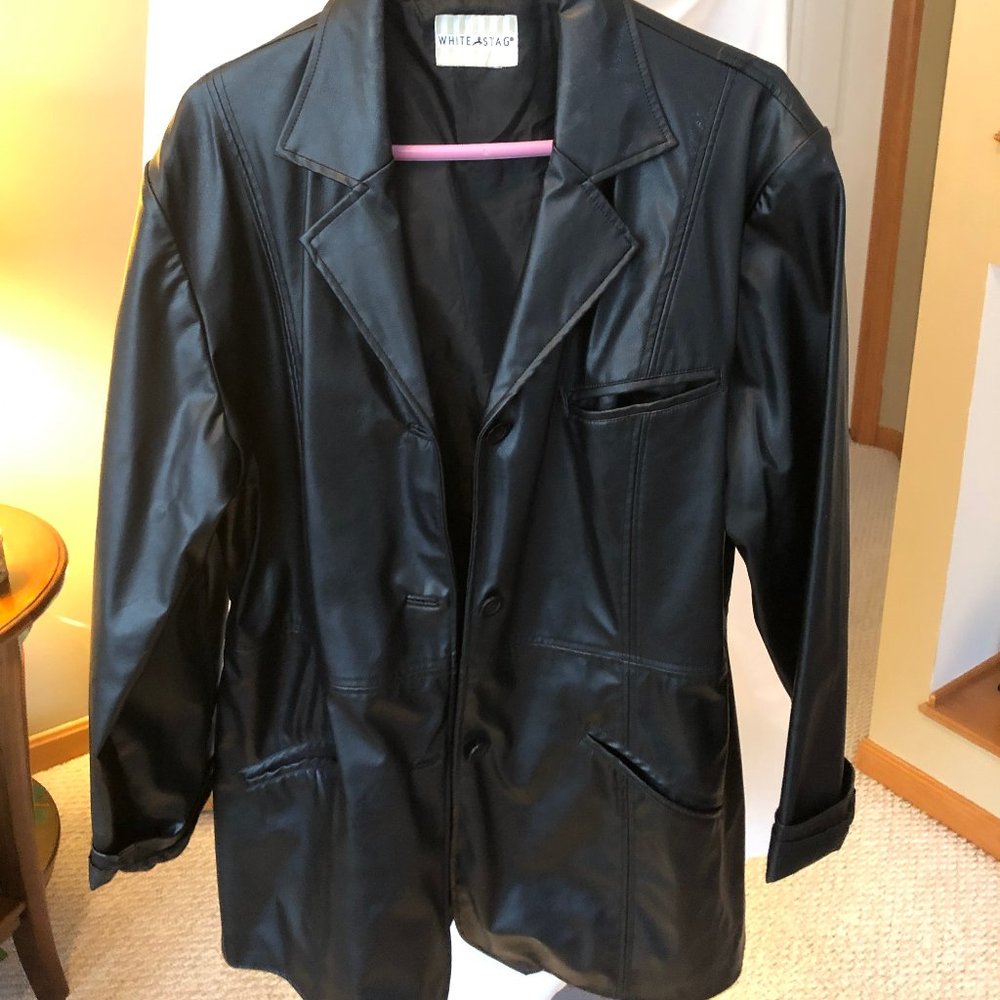 Leather Blazer